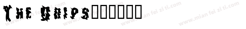 The Drips字体转换
